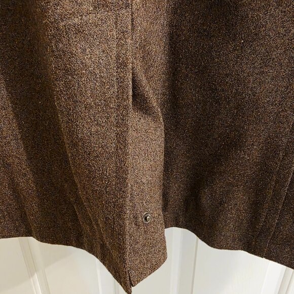 Michael Michael Kors Men’s Wool Blend Peacoat – Brown, Size L - Picture 5 of 9